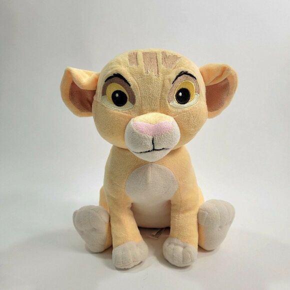 Disney Baby Nala Cub The Lion King Plush Stuffed Animal Embroidered 11" Sitting - Picture 1 of 8